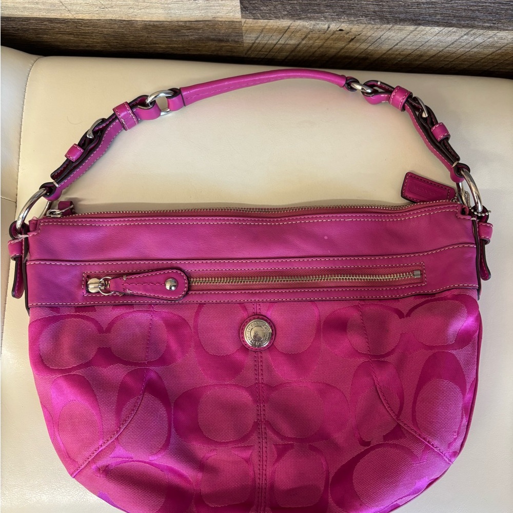 Coach Pink Shoulder Bag